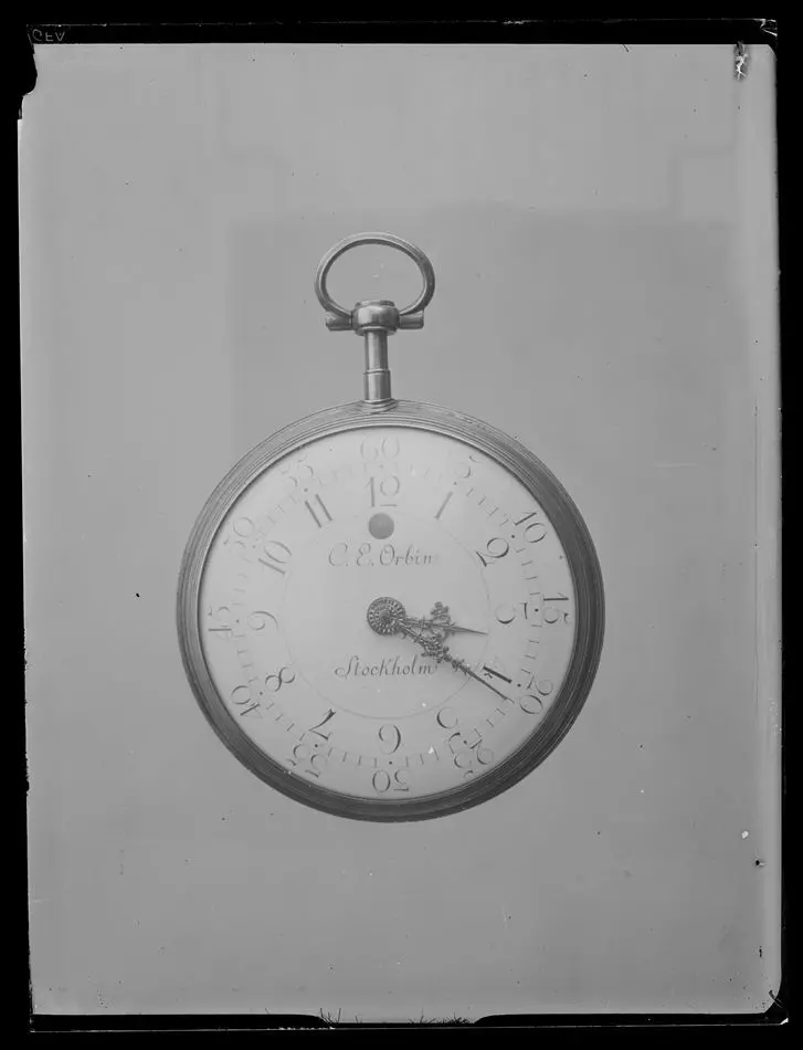 Fickur, signerat C. E. Orbin, Stockholm ca 1780.