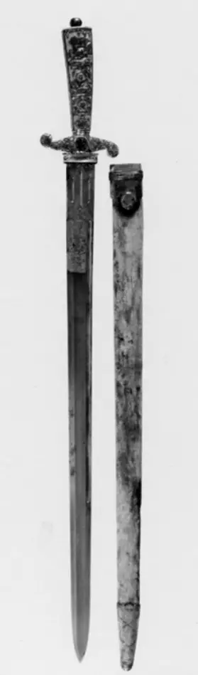 Balja till hirschfängare nr 4164, Neapel 1784.