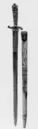 Balja till hirschfängare nr 4164, Neapel 1784.