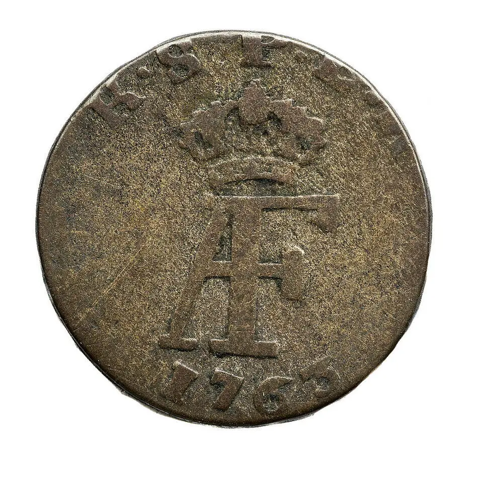Bild på Mynt av silver. 48 einen Reichsthaler. 1763.
