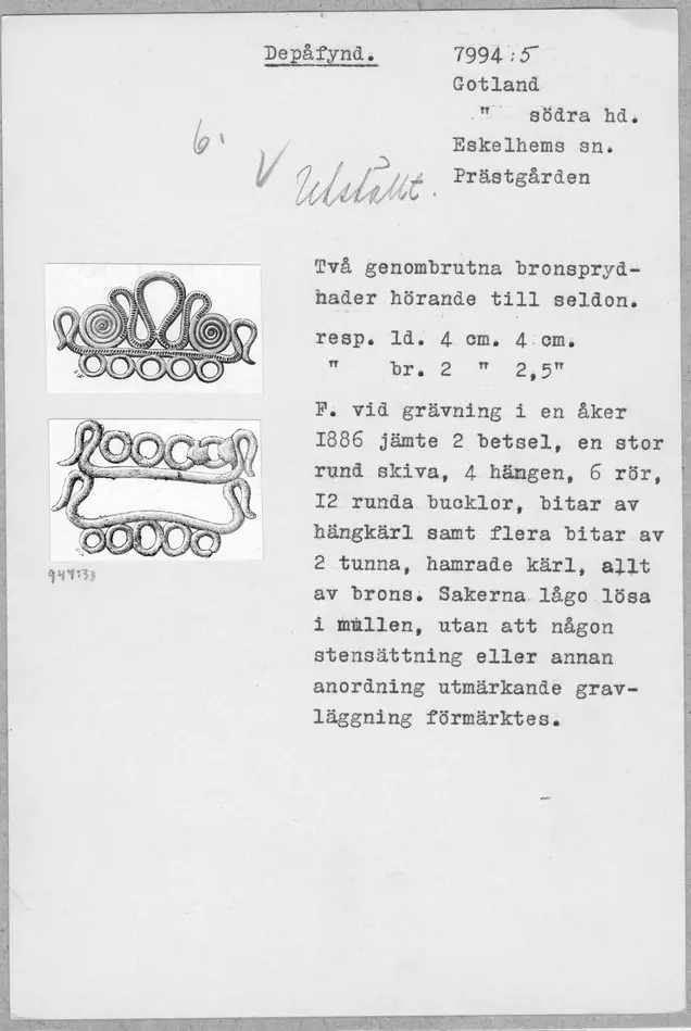 Bild på Prydnad, Hästutrustning