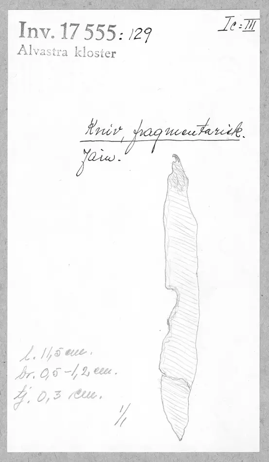 Bild på Kniv, Fragment