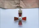 Ordensband för riddare av konung Carl XIII:s orden.