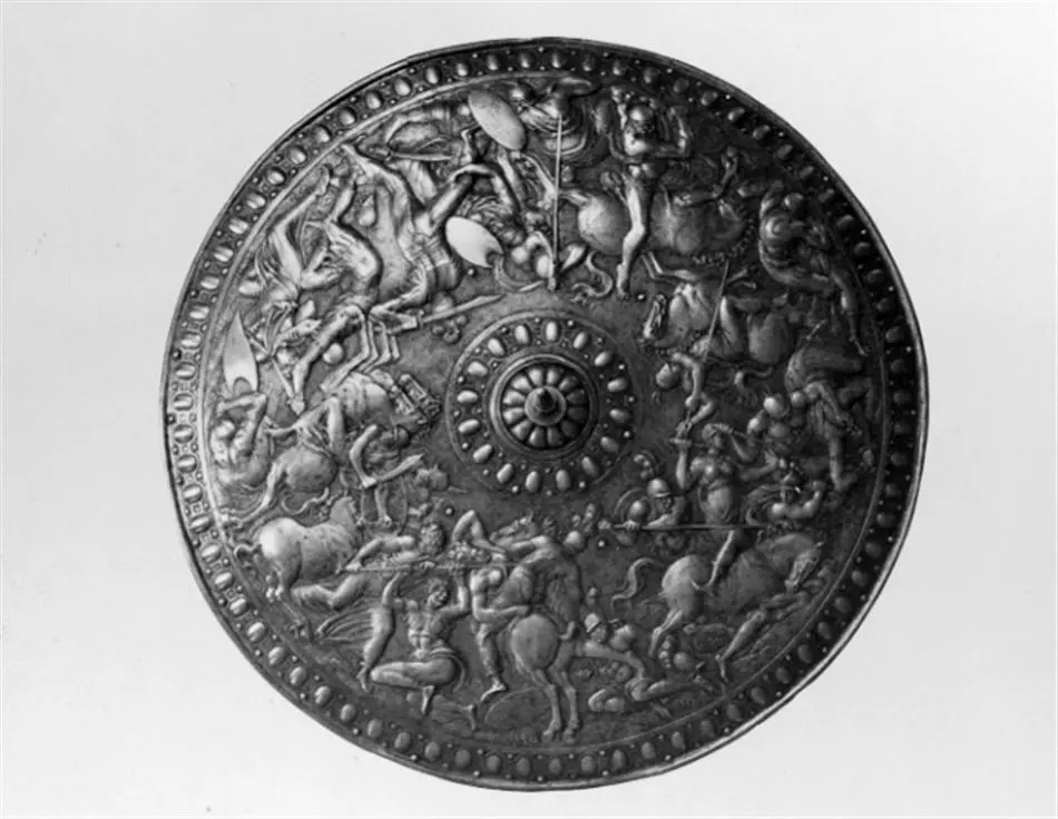 Sköld till Erik XIV:s paradrustning.