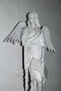 skulptur, ängel