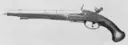 Flintlåspistol, avkortad(?), Jönköping, 1700-talets början
