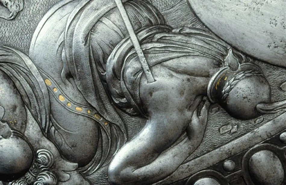 Sköld till Erik XIV:s paradrustning.