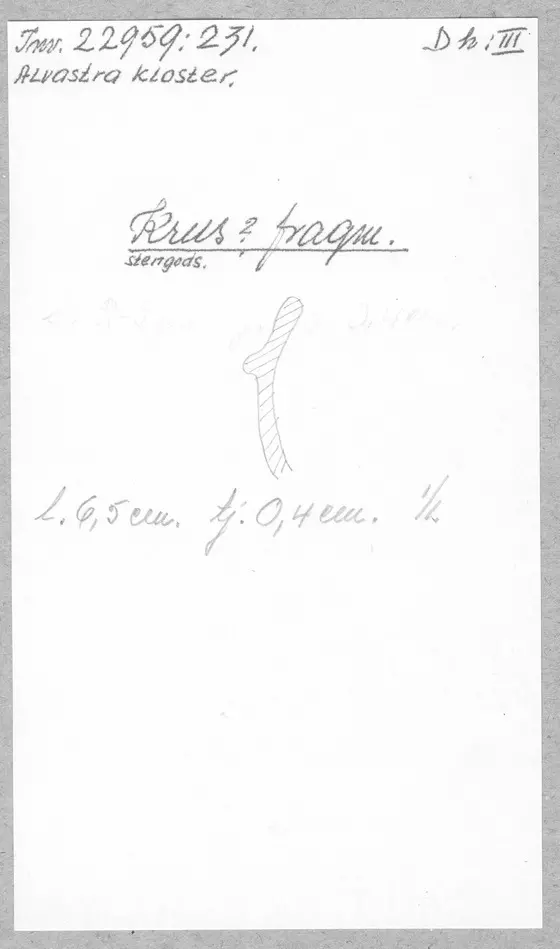 Bild på Krus, Kärl, Fragment