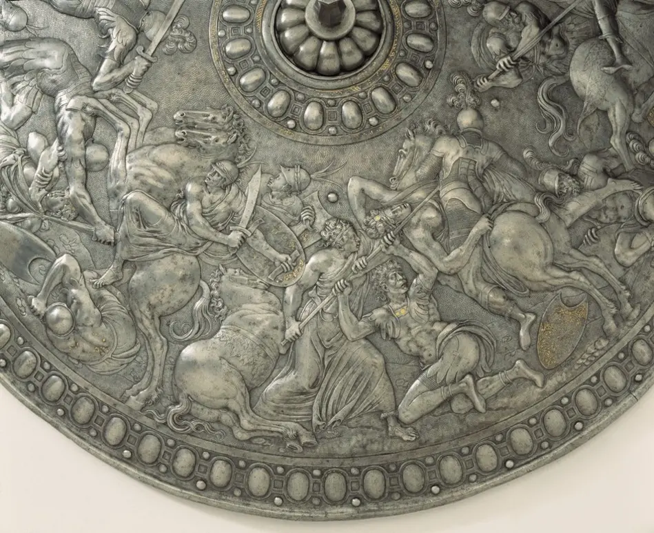 Sköld till Erik XIV:s paradrustning.