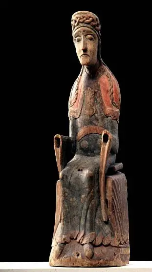 Bild på skulptur, Madonna, Skulptur