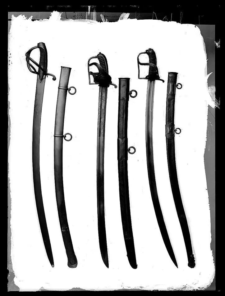 Kavalleriofficerssabel, Sverige ca 1750,