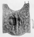 Handhästtäcke till handhäst ur Ludvig XIV:s gåva till Karl XI 1673, den s.k. franska gåvan.