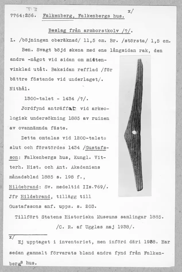 Bild på Armborstkolv, Beslag