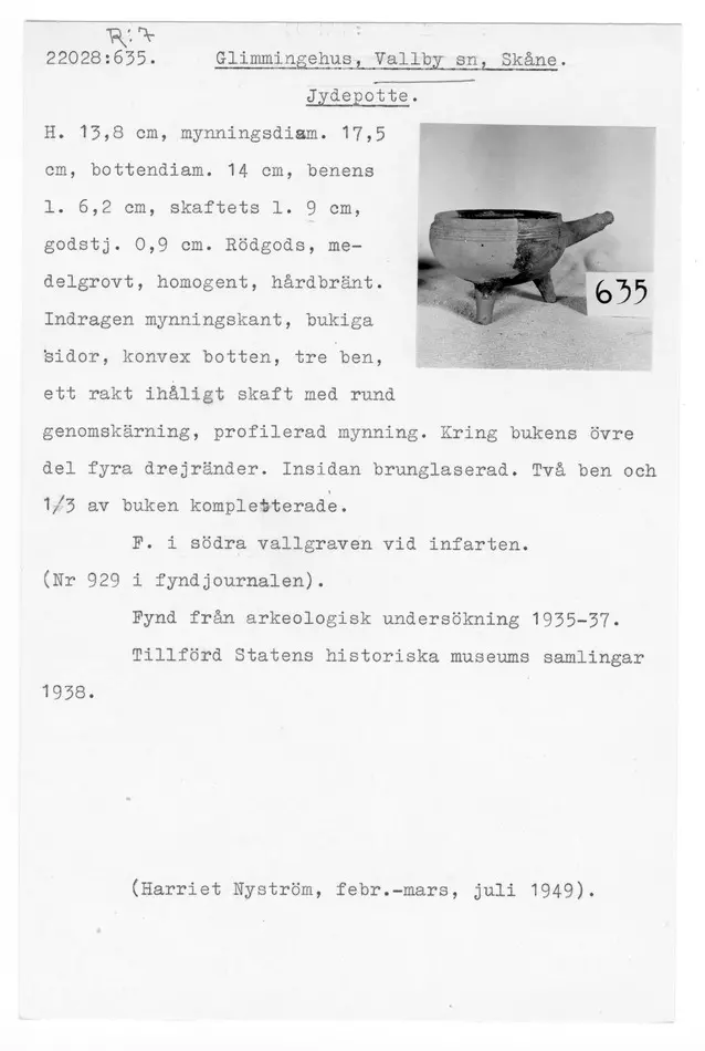 Bild på Jydepotte, Kärl