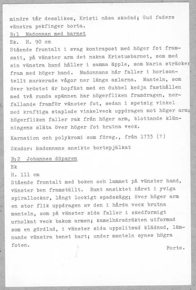 Altarskåpsfigur