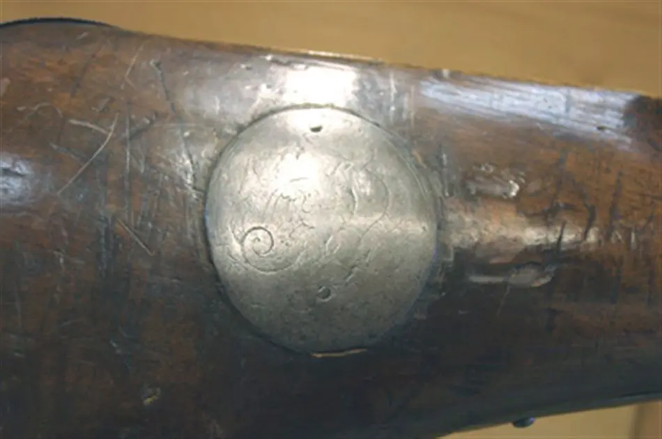 Snapplåskammarladdningsbössa, Serpentin, Slanga, Tyskland, 1600-talets slut, lavett nr 24399.