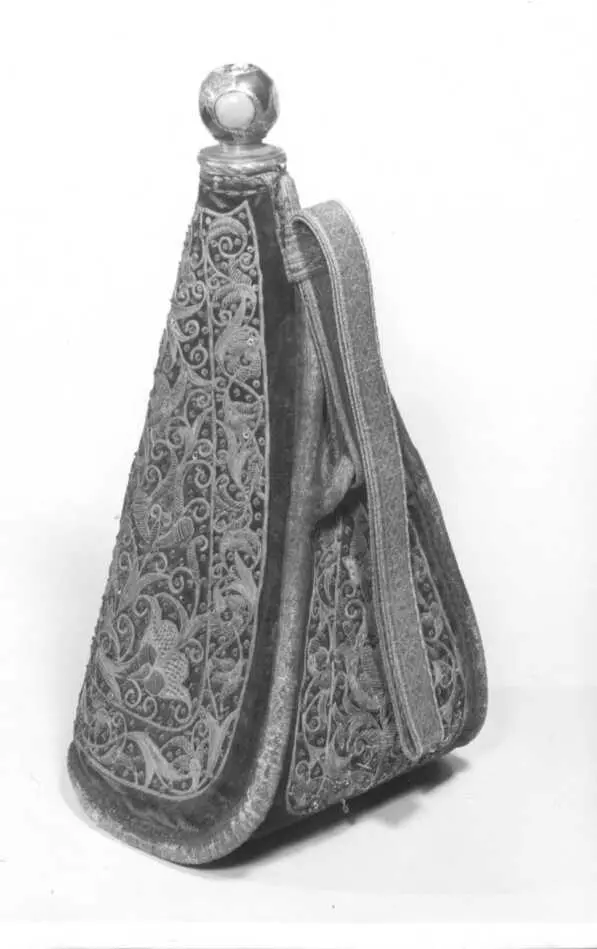 Bild på Läderflaska, vattenflaska(?), Algeriet, 1700-talets början.
