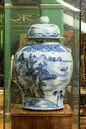 Urna med lock, ett par. Qing-dynastin, Qianlong