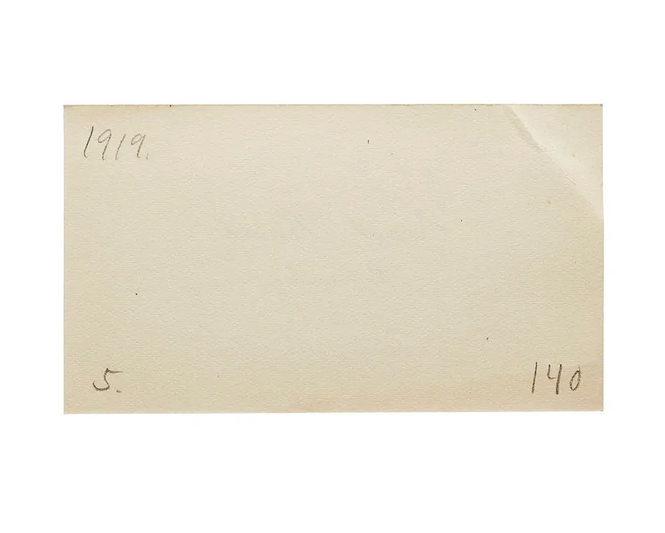 Visitkort från Ernst Busch Referendar.