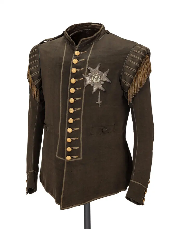 Bild på Tröja, Uniformsjacka, Ordenstecken, Kraschan, Serafimerorden, Förtjänsttecken