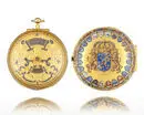 Ytterboett till fickur nr 18993, J. Bellete, London 1701.