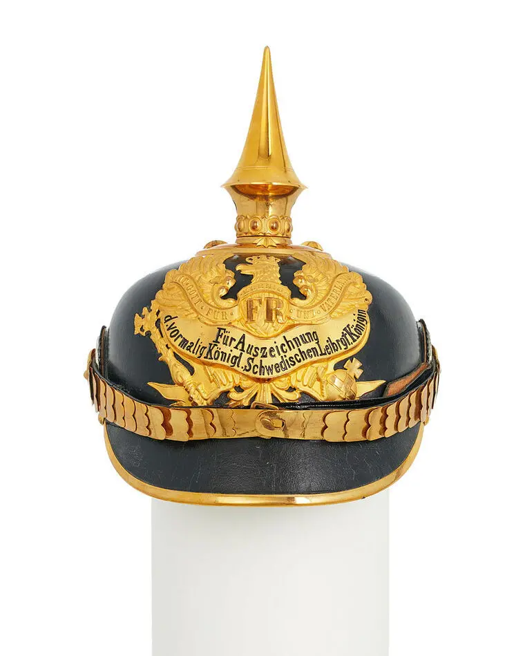 Bild på Kask för "Das Füsilier Regiment Königin Viktoria von Schweden, Pommersches nr 34, Stettin".