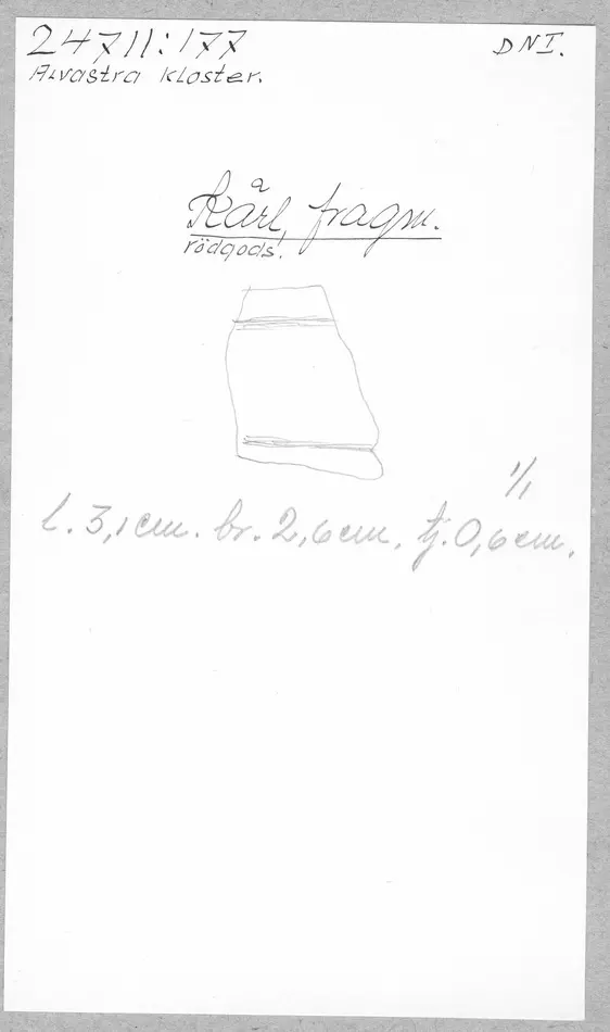 Bild på Kärl, Fragment