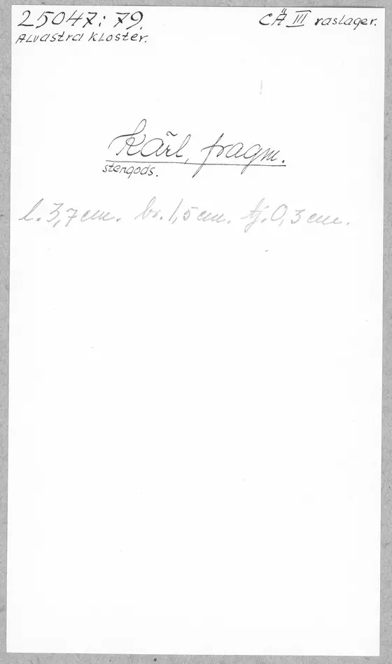 Bild på Kärl, Fragment