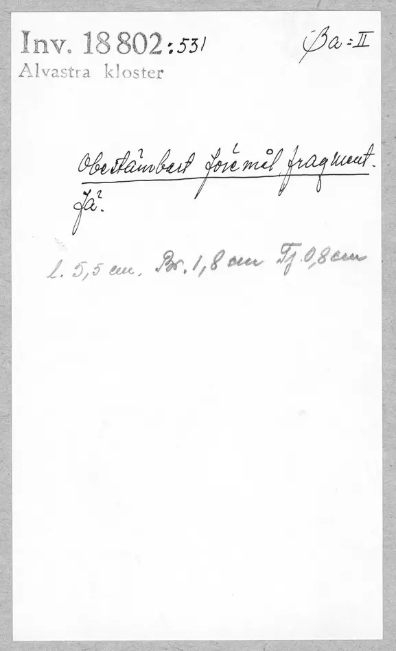 Föremål