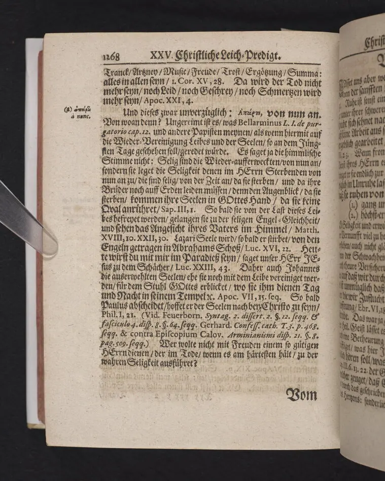 Frommer und getreuer Knechte Gottes seliger Todt/ sanffte Rast und herrlicher Lohn/ Bey Christlicher Leich-Bestatung Herr Johann Georg  Nicolai, weitberühmten Jcti, und Churfl. durchl. zu Sachsen ältesten Ober-consistorial- wie auch zu den Jülich- und Clevischen Successions-Sachen wohlbestellten Raths/ sel. am 25. Septemb. 1690. In der Kirchen zu St. Sophien aus Apoc. XIV, 13. erkläret.