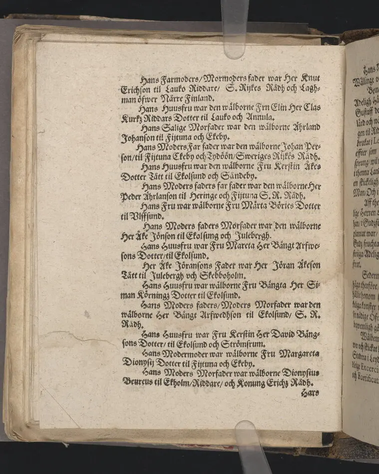 Lijkpredikan, tå ... then edle och wälborne herre, H. Johan Flemming til Lechtisz, Laijsz och Siöndaal, etc. effter ett christeligit affsteed ifrån thenna werlden den 29 Junij åhr 1646. medh waanligh, ädeligh procesz, vthi sitt, aff sigh sielfwo i wälmachtene tilberedda graffställe i Stockholm på Östermalmen vthi S. Jacobs kyrckio den 14. Julij på samma åhr,, [sic!] nedersatt bleff, hållen aff ... Stephano Gallio ..