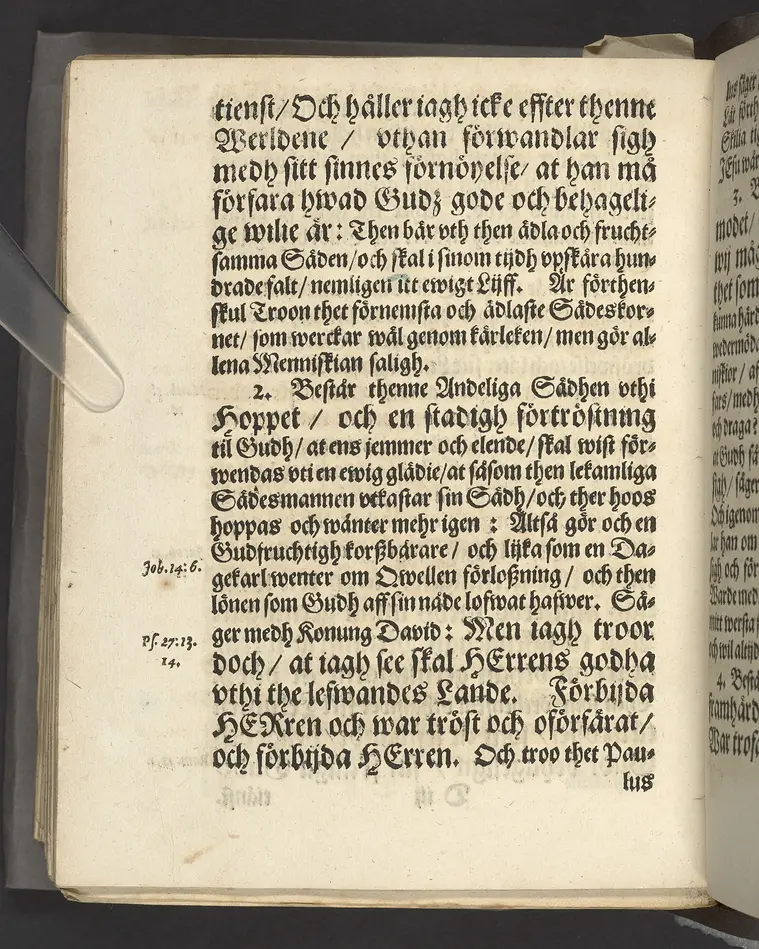 En Christeligh Lijkpredikan öfwer then ädle och högwälborne jungfru, I. Ebba Catharina Bonde, bohren frijherre Dotter till Laihela, jungfru till Bordsjö, Impseholm och Springestadh. Tå hennes salige lekamen, medh tilbörligh ehre- och lijk process bleff nedersatt i sin sahl. herrfaders graff och hwijlokammar vthi Kährbo sockne kyrcklia 27. julij, 1663. Hållen ther sammastädes aff D. Oluff Laurelio ..