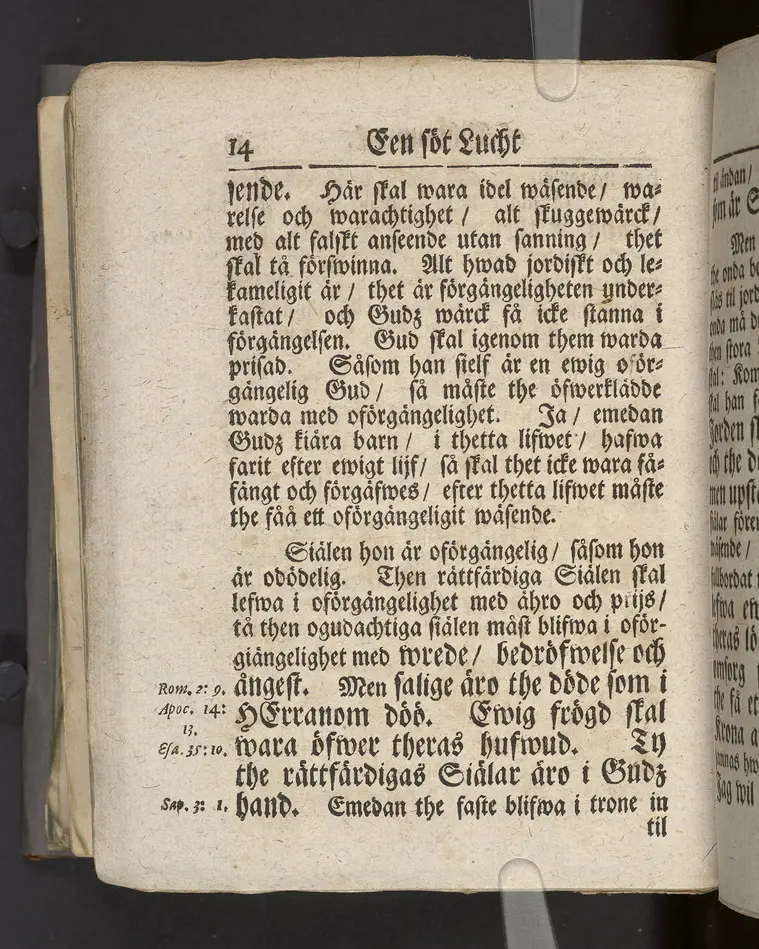 Een söt lucht af Ehrenpreisz, hwilken för thetta öfwer-inspectoren, then ädle och wälborne herren, nu hoos Gud weinnerligen salige, Herr Hans Ehrenpreus, lemnade ... tå thes dödelige deel nedsattes i griften, för altaret, uthi Arboga stadz-kyrckia, den 5. octobr. anno 1711 ... Stockholm, hos Johan H. Werner, kongl. May:tz och Upsala academiæ boktr. Åhr 1711.