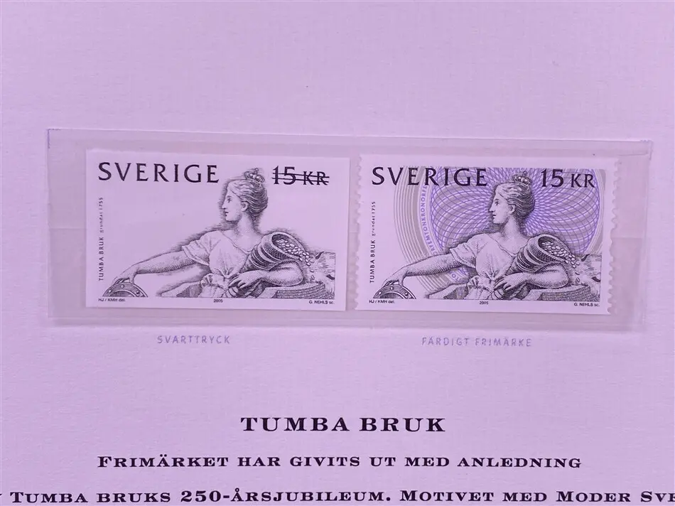 Bild på Sedel, Frimärke