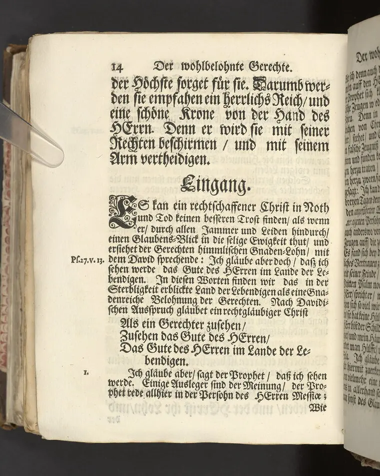 Der wohlbelohnte Gerechte, als der Weyland wohl-ehrenveste ... Diedrich von der Liedt, wohlbenahmter Kauff- und Handels-Mann in dieser königlichen Residentz-Stad Stockholm, und der hiesigen löblichen deutschen Kirchen wohlverordneter Eltester und Vorsteher, den 22. April, im Jahr Christi 1700. in der St. Nicolai Kirchen, bey volckreicher Versamlung, ansehnlich zur Erden bestetiget worden, fürgestellet aus dem 16. und 17. Versickeln des 5. Capitels des Buchs der Weiszheit, von M. Ægidio Strauchen ... Stockholm, gedruckt bey Olao Enæo, königl. Antiq. Arch. Buchdr.
