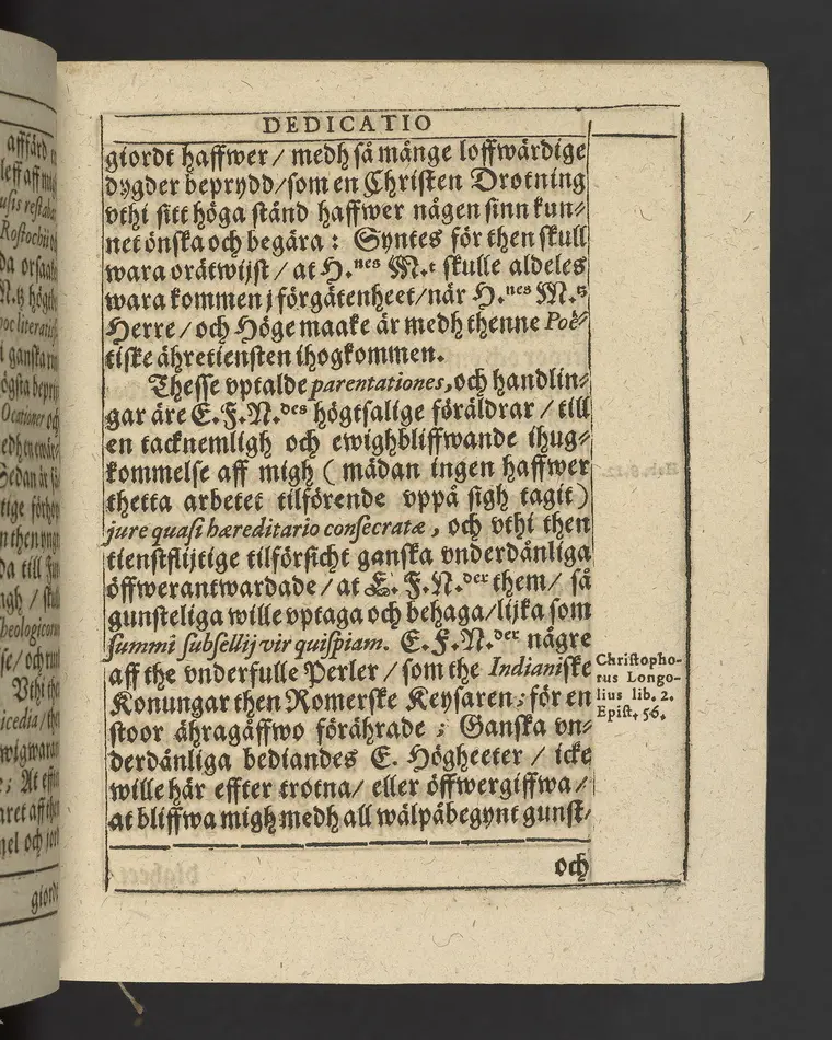 Agon regius, konglige Majesteetz till Swerige etc. H. Johans III... dödzkamp... Anteknat förste gången... på latiniskt språk... Dn. Jona Petri Nericio... Men nu... besmyckiat... medh Threnodia dramatica och... Drotningz Gunilæ epithaphijs... ich en... oration om... konungens... leffwerne... authore, Sylvestro Johan. Phrygio... Holmiæ A.C. 1620.