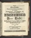 Der wohlbelohnte Gerechte, als der Weyland wohl-ehrenveste ... Diedrich von der Liedt, wohlbenahmter Kauff- und Handels-Mann in dieser königlichen Residentz-Stad Stockholm, und der hiesigen löblichen deutschen Kirchen wohlverordneter Eltester und Vorsteher, den 22. April, im Jahr Christi 1700. in der St. Nicolai Kirchen, bey volckreicher Versamlung, ansehnlich zur Erden bestetiget worden, fürgestellet aus dem 16. und 17. Versickeln des 5. Capitels des Buchs der Weiszheit, von M. Ægidio Strauchen ... Stockholm, gedruckt bey Olao Enæo, königl. Antiq. Arch. Buchdr.