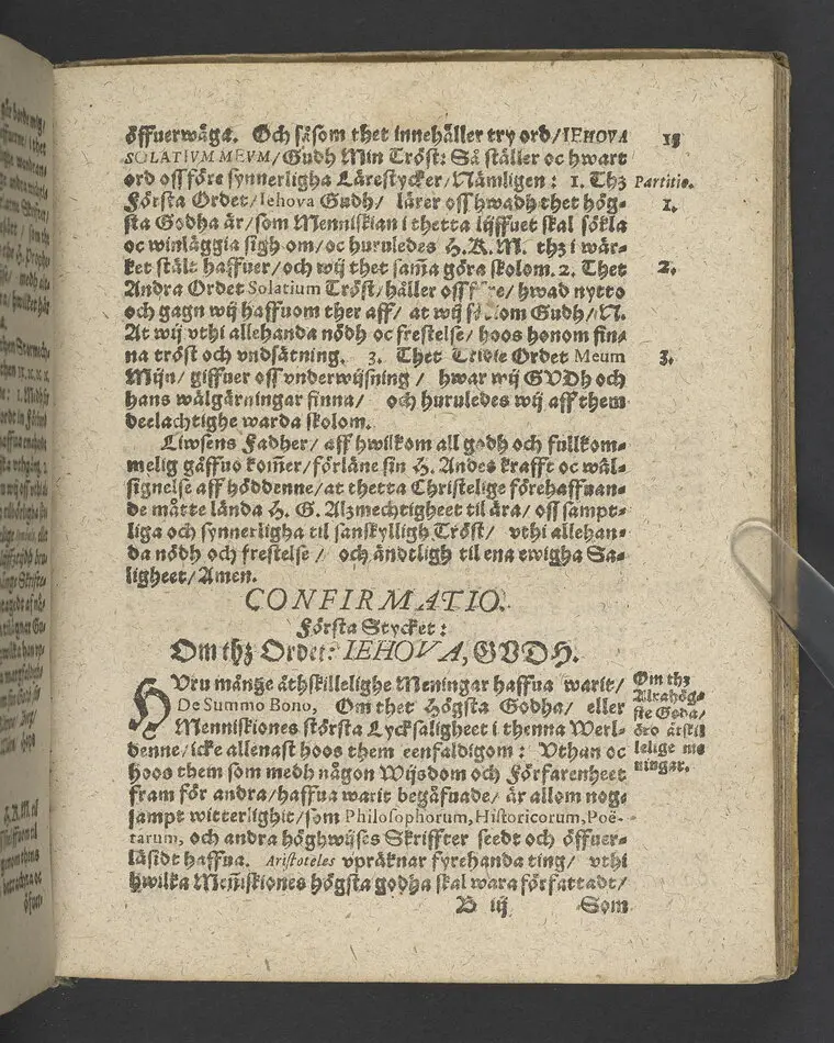 Symbolum Carolinum... Her Carls thens IX.des... symbolum, Iehova solatium meum, Gudh min tröst: Vthi then höghborne furstinnes... E. Sophies... begraffning i Strängnäs domkyrkio, then 22. Aprilis, anno 1612... Framstält vtaff M. Laurentio Paulino Gotho... Tryckt i Stockholm, af Ignatio Meurer, åhr 1613.