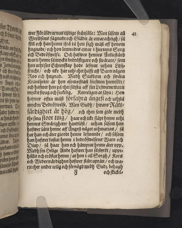 Gudz barns ångest och hugswalelse, kamp och seger beskrefwen uthaf psal. 71. V. 19. 2. och uthi en christelig lijkpredikan, tå then edle och wälborne fru, F. Maria Gyllencreutz til Siggestadh ... uthi Ridderholms kyrkian i Stockholm, åhr MDCLXXX. then sextonde söndagen trinit. hederligen och med wederbörlig prydnad blef begrafwen ... förestäld af Erico Noræo ... Stockholm, tryckt hoos Joh. Georg Eberdt.