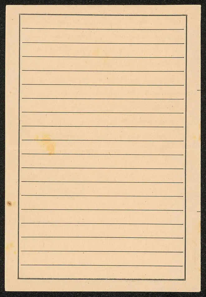 Brev från Ludwig i koncentrationslägret Dachau 3K 1941-08-08