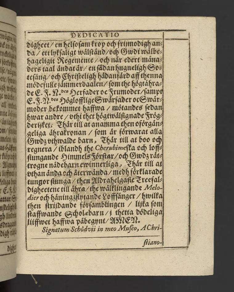 Agon regius, konglige Majesteetz till Swerige etc. H. Johans III... dödzkamp... Anteknat förste gången... på latiniskt språk... Dn. Jona Petri Nericio... Men nu... besmyckiat... medh Threnodia dramatica och... Drotningz Gunilæ epithaphijs... ich en... oration om... konungens... leffwerne... authore, Sylvestro Johan. Phrygio... Holmiæ A.C. 1620.
