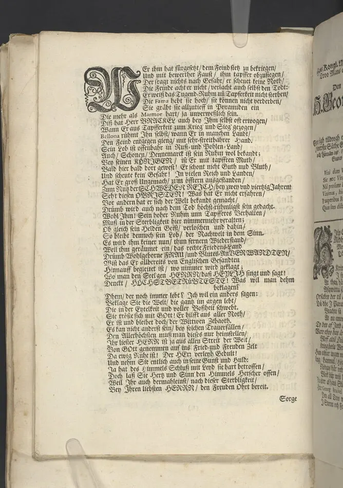 En trogen strids-mans, rätta affstedh ... Vthi en christeligh Lijk-predijkan öfwer kongl. maij:tz ... öfwerste öfwer Tawasthuus-lähns regemente infanterie ... Her Georg Anthoni Brakel, herre til Rochtell och Oddris ... den 4. januarii 1689 ... vthi Narfwens doom-kyrckia ... af Johanne Gezelio ... Tryckt i Åbo, af Johan Winter.
