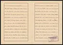 Brev från Ludwig i koncentrationslägret Dachau 3K 1941-08-31