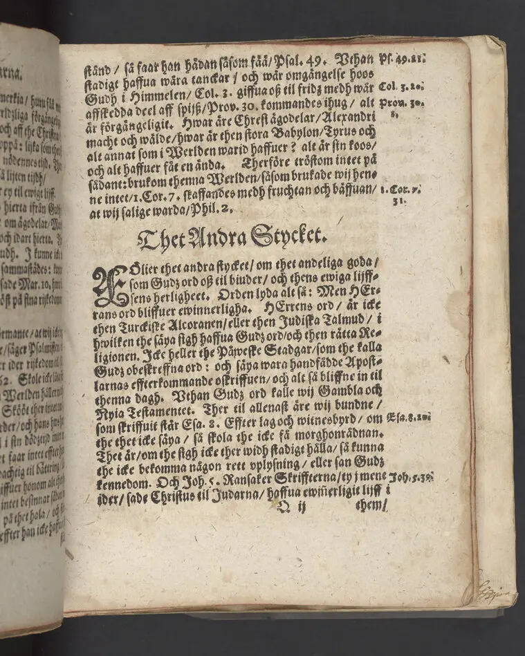 Then XXI lijkpredikningen/ hållin uthi S.Niclas i Stockholm/ öffuer Gudhfruchtige och vällärde Man/ H. Peder Månson/ K. Mtz. etc. hoffpredikant/ när hans s. lekamen ther begroffs/ then 18. Jun. 1624.