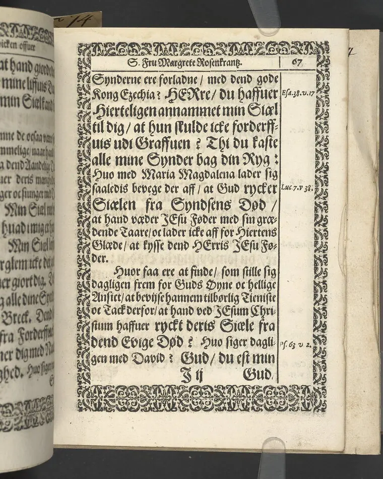 Likpredikan över Margrete Rosenkrantz
