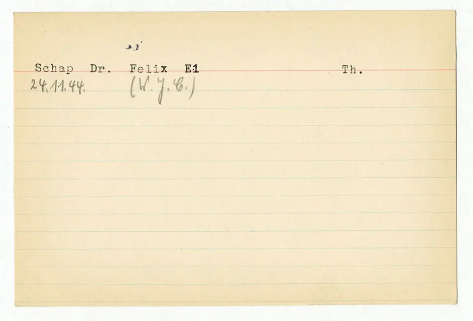 Registerkort Anna Kupczuk och Felix Schap