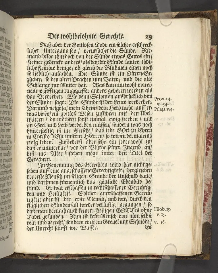 Der wohlbelohnte Gerechte, als der Weyland wohl-ehrenveste ... Diedrich von der Liedt, wohlbenahmter Kauff- und Handels-Mann in dieser königlichen Residentz-Stad Stockholm, und der hiesigen löblichen deutschen Kirchen wohlverordneter Eltester und Vorsteher, den 22. April, im Jahr Christi 1700. in der St. Nicolai Kirchen, bey volckreicher Versamlung, ansehnlich zur Erden bestetiget worden, fürgestellet aus dem 16. und 17. Versickeln des 5. Capitels des Buchs der Weiszheit, von M. Ægidio Strauchen ... Stockholm, gedruckt bey Olao Enæo, königl. Antiq. Arch. Buchdr.