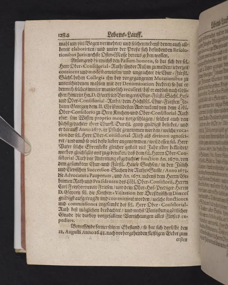 Frommer und getreuer Knechte Gottes seliger Todt/ sanffte Rast und herrlicher Lohn/ Bey Christlicher Leich-Bestatung Herr Johann Georg  Nicolai, weitberühmten Jcti, und Churfl. durchl. zu Sachsen ältesten Ober-consistorial- wie auch zu den Jülich- und Clevischen Successions-Sachen wohlbestellten Raths/ sel. am 25. Septemb. 1690. In der Kirchen zu St. Sophien aus Apoc. XIV, 13. erkläret.