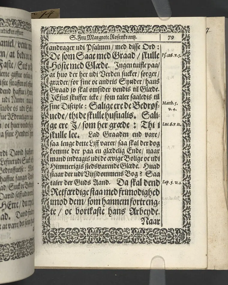 Likpredikan över Margrete Rosenkrantz