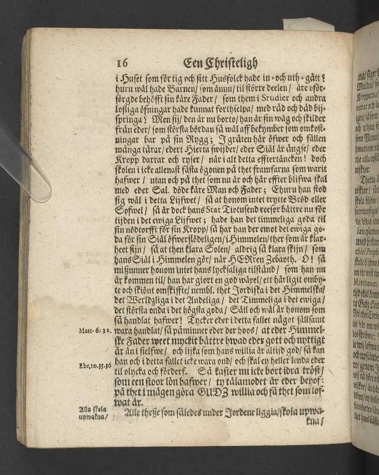 I.N.J. Status denatorum, the afsomnade dödas tilstånd, uthi een chtisteligh lijkpredijkningh,, öfwer ... herr Niels Erickzson Bergudd, fordom hauptmann öfwer ... hwilken i herranom afsomnade uti Malar sochn på sin egen swärd i Solfmo den 3. maij anno 1680 ... framstält ... aff Olavi Magni Arenio .